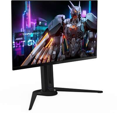 Монитор 27" Gigabyte AORUS FO27Q5P EK Black (QD-OLED, 2560×1440, 500Hz, 300 cd/m, 1,5M:1, 2xHDMI 2.1, DP 2.1 UHBR20, 1x MiniDP 2.1 UHBR20, DP 1.4 (HBR3) выход 3xUSB 3.2, USB Type-C)