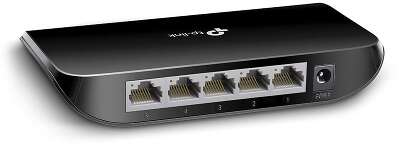 Коммутатор/ 5-port Desktop Gigabit Switch, 5 10/100/1000M RJ45 ports, plastic case