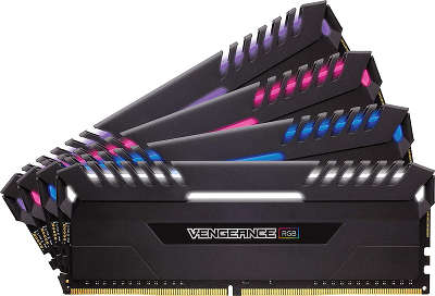 Набор памяти DDR4 4*8192Mb DDR2666 Corsair [CMR32GX4M4A2666C16]