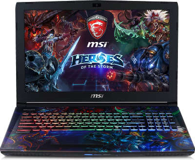 Ноутбук MSI GE62 6QD-243RU Apache Pro Heroes 15.6" FHD /i7-6700HQ/8/1000/GTX960M 2G/ Multi/ WF/BT/CAM/W10