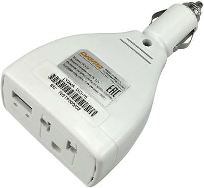 Автоинвертор Digma DCI-75 75Вт