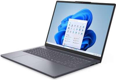 Ноутбук Lenovo IdeaPad Slim 3 16IRH10/16" WUXGA 1920x1200/Intel Core i5 13420H/16 Gb/512 Gb SSD/Intel UHD Graphics/No OS/серый/1.73 кг