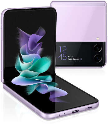 Смартфон Samsung Galaxy Z Flip3 SM-F711B 128GB, фиолетовый (SM-F711BLVASER)