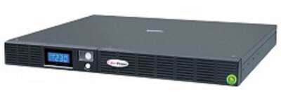 CyberPower OR1000ERM1U ИБП {Line-Interactive, 1000VA/600W USB/RS-232/SNMPslot /RJ11/45 (4+2 IEC С13), 6В/7 Ач х 4}