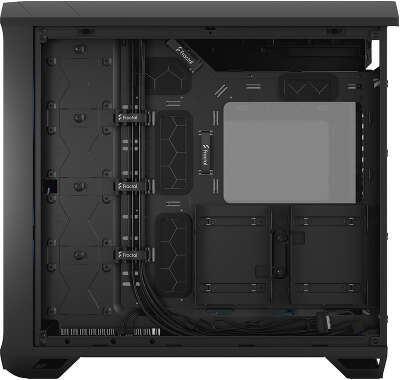 Корпус Fractal Design Torrent Black RGB TG Light Tint, черный, EATX, Без БП (FD-C-TOR1A-04)