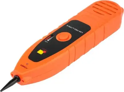 Тестер кабельный Lanmaster LAN-PRO-L/TPK-N-8R оранжевый/черный