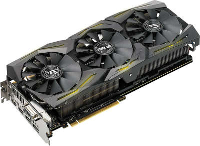 Видеокарта PCI-E NVIDIA GeForce GTX 1080Ti 11264MB GDDR5X Asus [ROG-STRIX-GTX1080TI-11G-G]