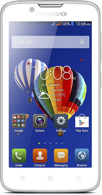 Смартфон Lenovo A328 DUAL SIM, White