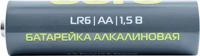 Батарея Buro Alkaline LR6 AA (4шт) блистер