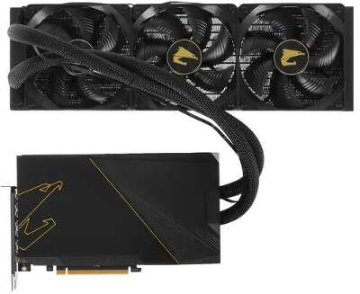 Видеокарта GIGABYTE NVIDIA nVidia GeForce RTX 3090 Ti XTREME WATERFORCE 24Gb DDR6X PCI-E HDMI, 3DP