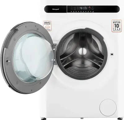 Стиральная машина Weissgauff WMD 45148 Inverter Steam класс: B загр.фронтальная макс.:8кг (с сушкой) белый инвертор