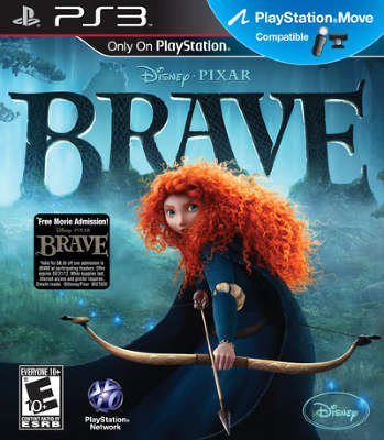 Комплект«Disney Храбрая сердцем(c поддержкой Move)[PS3,русская]»+Blue-ray фильм«Рапунцель.Запутанная история»