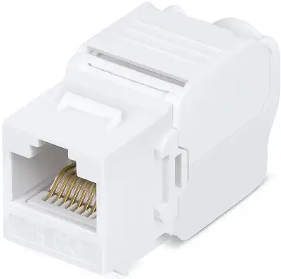 Модуль Cabeus KJ-RJ45-CAT.5E-180-TOOLLESS информ. KeystoneRJ45 кат.5E бел.