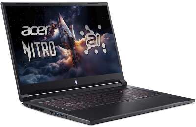 Ноутбук Acer Nitro V 17 AI ANV17-41-R9Q9 AMD Ryzen 7 260/16Gb (1*16 D5)/SSD1Tb/RTX5060 8Gb (95W)/17.3
