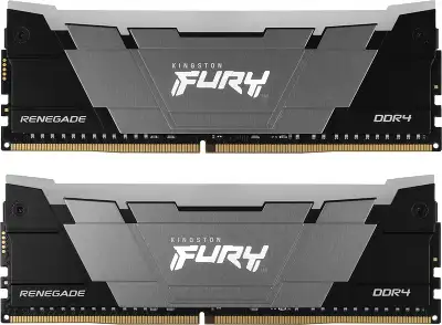 Память DDR4 2x32GB 3600MHz Kingston KF436C18RB2AK2/64 Fury Renegade RGB RTL Gaming PC4-28800 CL18 DIMM 288-pin 1.35В dual rank с радиатором Ret