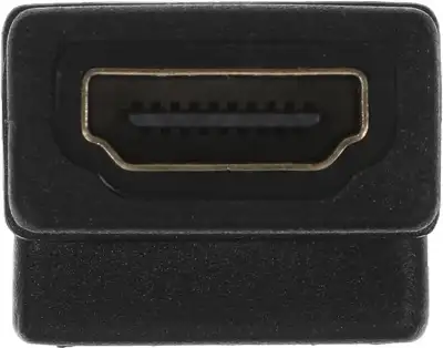 Адаптер аудио-видео HDMI (f)/HDMI (f) черный