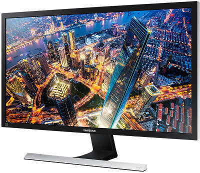 Монитор 28" Samsung U28E590D черный