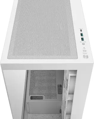 Корпус Deepcool CG580 4F WH белый без БП ATX 6x120mm 3x140mm 2xUSB3.0 audio bott PSU