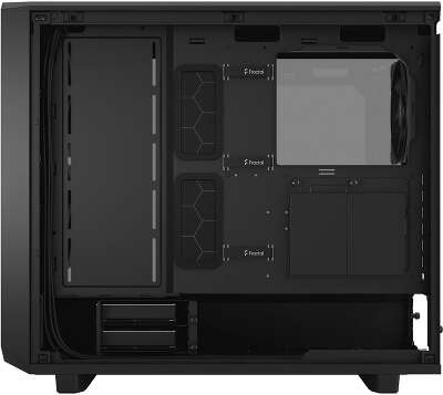 Корпус Fractal Design Meshify 2 Lite Black TG Light Tint, черный, EATX, Без БП (FD-C-MEL2A-03)