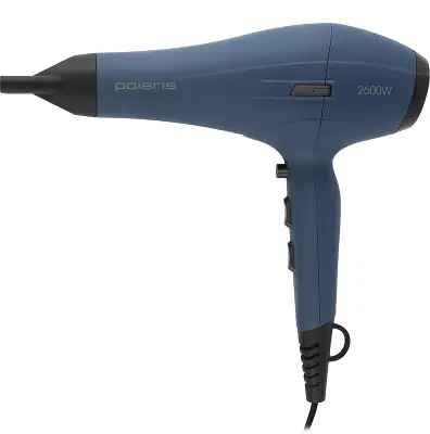 Фен Polaris PHD 2600ACi 2600Вт синий/черный