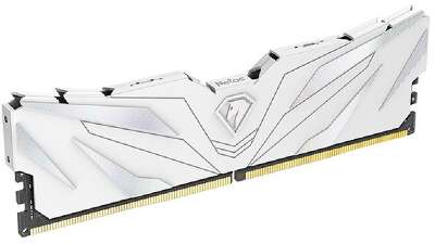 Модуль памяти DDR4 Netac Shadow II 32GB (2x16GB) 3200MHz CL16 1.35V / NTSWD4P32DP-32W / White / with radiator