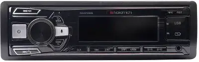 Автомагнитола Nakamichi NQ513BB 1DIN 4x50Вт v5.1 ПДУ RDS (NAK-NQ513BB)