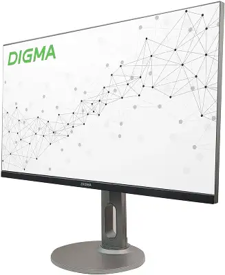 Монитор Digma 27" Progress 27P705Q черный IPS LED 5ms 16:9 HDMI M/M матовая HAS 300cd 178гр/178гр 2560x1440 75Hz FreeSync DP 2K USB 6.1кг