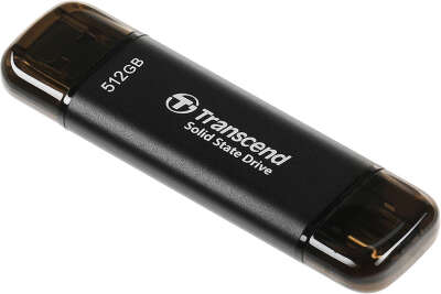 Накопитель SSD Transcend USB-C 512GB TS512GESD310C серый