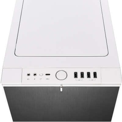 Корпус Fractal Design Define R6 USB-C TG, белый, ATX, Без БП (FD-CA-DEF-R6C-WT-TGC)