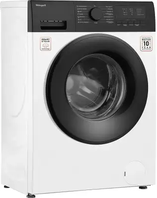 Стиральная машина Weissgauff WM 40106 Inverter Steam класс: A+++ загр.фронтальная макс.:6кг белый инвертор
