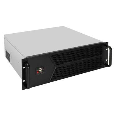 Exegate EX298410RUS Серверный корпус ExeGate Pro 3U450-12 <RM 19", высота 3U, глубина 450, БП 2U-700ADS, 2*USB>