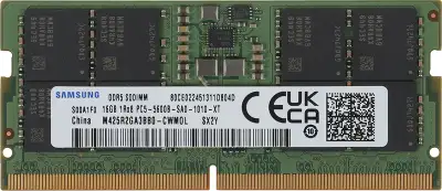 Память DDR5 16GB 5600MHz Samsung M425R2GA3BB0-CWM OEM PC5-44800 CL40 SO-DIMM 262-pin 1.1В single rank OEM