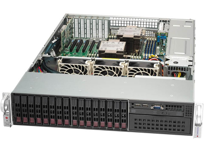Сервер Supermicro SuperServer 2U 221P-C9R / 2x4410Y/ 2x64Gb/ 1xIntel D3 S4520 480GB SATA/ 3908HW/ 2x1200W/ 1st config