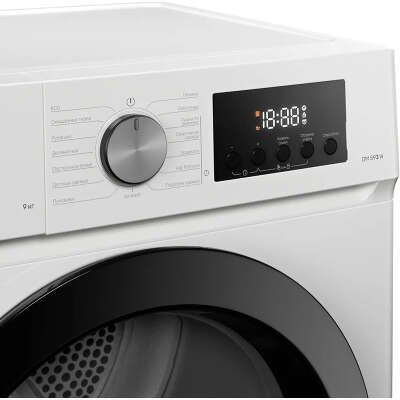 Сушильная машина Kuppersberg/ Сушильная машина Kuppersberg, High-Tech, загрузка 8 кг, 15 программ, тепловой насос, электронное кнопочное управление, корзина для сушки, блокировка от детей, энергоэффективность А++, цвет белый