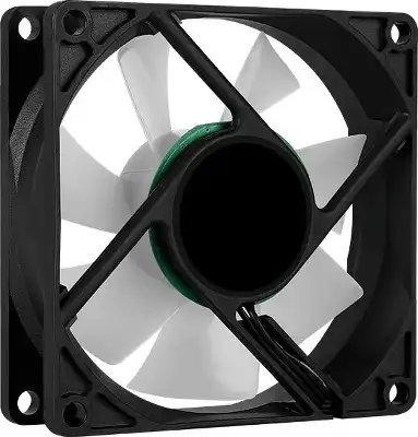 Вентилятор AeroCool Frost 8, 80мм, 1500rpm, 28.3 дБ, 3pin+Molex, 1шт, FRGB