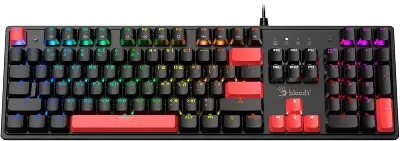 Клавиатура A4Tech Bloody S520N механическая черный USB for gamer LED