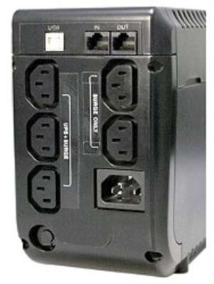 PowerCom Imperial IMP-825AP ИБП {Line-Interactive, 825VA / 495W, Tower, 5 xC13:3 с резервным питанием + 2 с фильтрацией, USB} (507305)