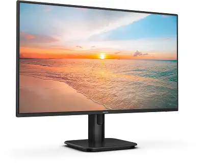 Монитор Philips 23.8" E Line 24E1N1100A черный IPS LED 16:9 HDMI M/M матовая 1300:1 250cd 178гр/178гр 1920x1080 100Hz VGA FHD 2.51кг