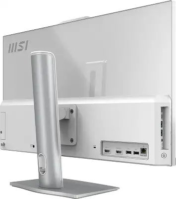 Моноблок MSI Modern AM272P 1M-677XRU 27" Full HD Core 3 100U (1.2) 8Gb SSD512Gb Graphics без ОС GbitEth WiFi BT 120W клавиатура мышь Cam белый 1920x1080