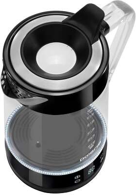 Чайник PWK 1715CGLD WIFI IQ Home Черный POLARIS