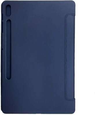Чехол Deppa для Samsung Galaxy Tab S7+ Lite Wallet Onzo искусственная кожа синий (84094)