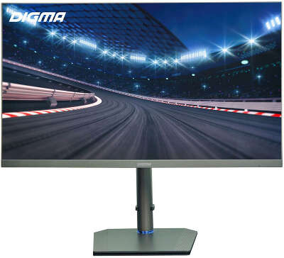 Монитор 27" Digma DM-MONG2740 IPS UHD HDMI, DP, USB Type-C USB-Hub темно-серый