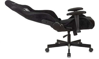 Кресло игровое Knight Outrider черный Light-20 с подголов. крестов. металл
