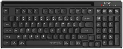 Клавиатура A4Tech Fstyler FBX70C черный USB беспроводная BT/Radio slim Multimedia (FBX70C)