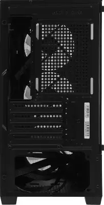 Корпус Accord ACC-ZCU1B черный без БП mATX 5x120mm 2xUSB3.0 1xUSB3.1 audio bott PSU