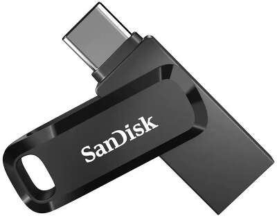 Флешка SanDisk Ultra Dual Drive Go USB Type-C Flash Drive 32GB. Цвет: черный