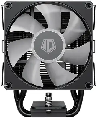 Кулер для процессора ID-COOLING A400 Soc-AM5/AM4/1151/1200/1700 черный 4-pin 25.8dB Al+Cu 180W 580gr Ret