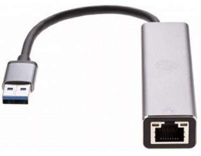 VCOM DH312A Переходник USB 3.0 -->RJ-45 1000Mbps+3 USB3.0, Aluminum Shell, 0.2м VCOM <DH312A>[4895182246843]