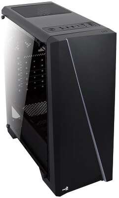 Корпус Aerocool Cylon черный без БП ATX 5x120mm 2xUSB2.0 1xUSB3.0 audio CardReader bott PSU