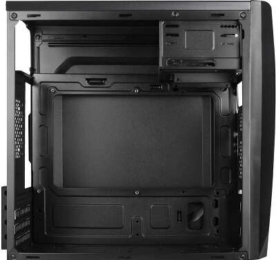 Корпус MiniTower FORMULA (AEROCOOL) CS-102 black (mATX, без БП, 2xUSB Type-A) (CS-102 black (F))